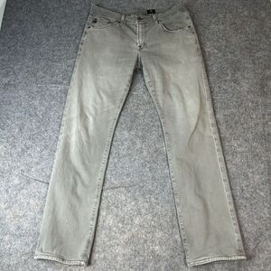 Adriano Goldschmied The Graduate Jeans Mens 34X31 Tailored Leg Gray Cotton